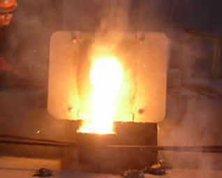 electrical furnace for precision casting